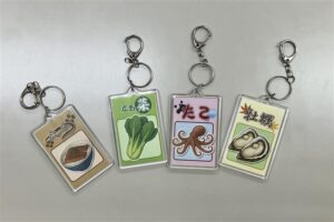 名産品アクリルキーホルダー